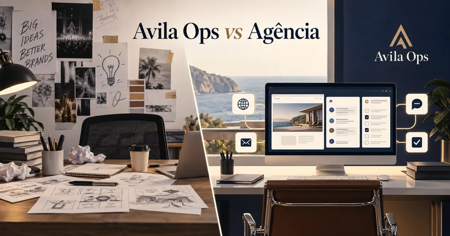 Ávila Ops ou agência tradicional?