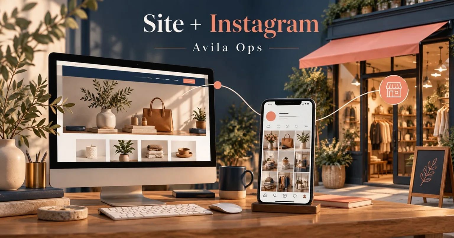 Site profissional ou só Instagram?